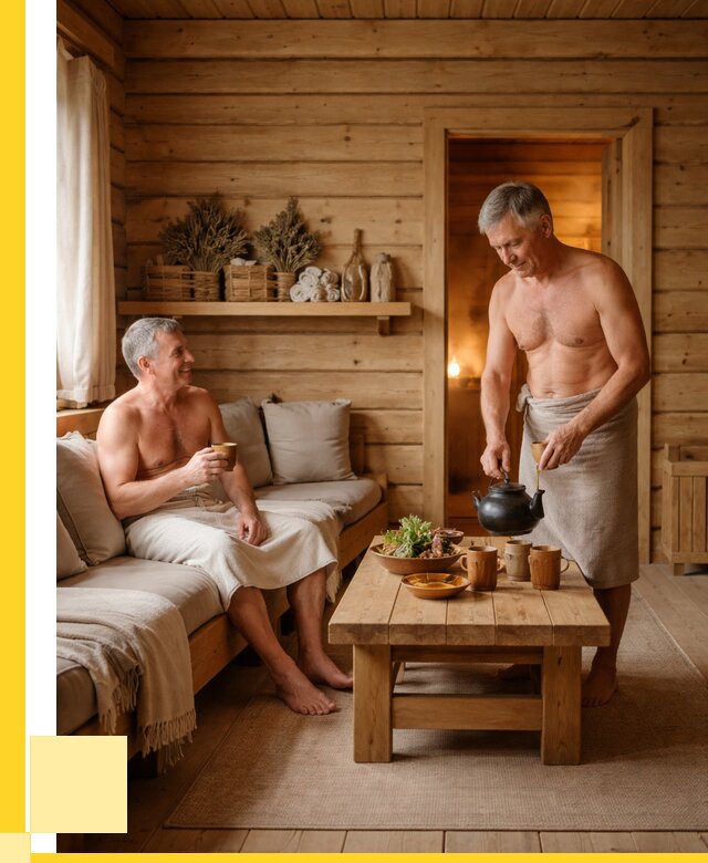 Бани с комнатой отдыха под ключ в Элисте от 466020 р. | ЭриданЭлс