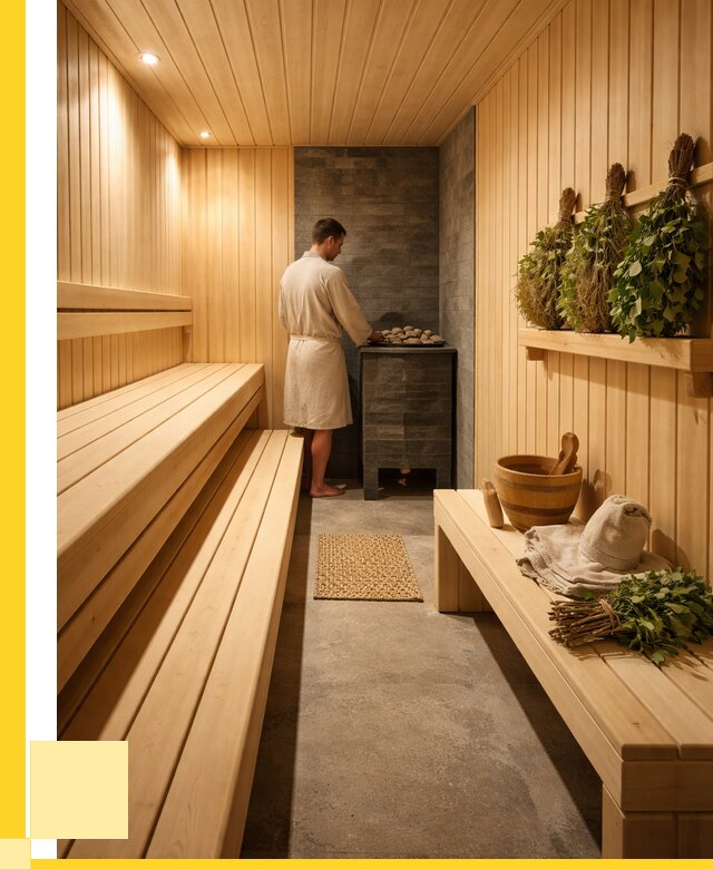 Отделка парной под ключ в Элисте от 362460 р. | ЭриданЭлс