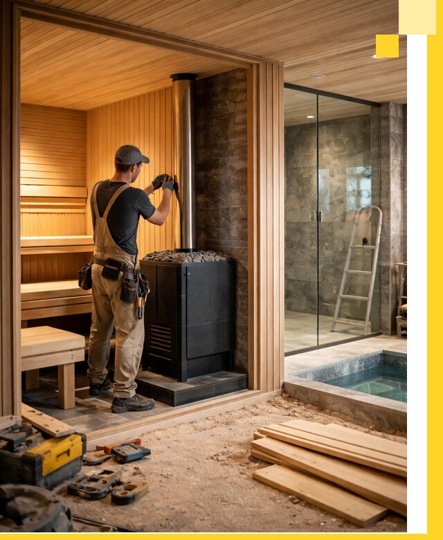 Полное строительство банных комплексов под ключ в Элисте