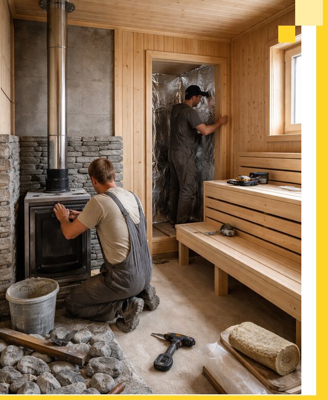 Строительство и изготовление бань под ключ в Элисте