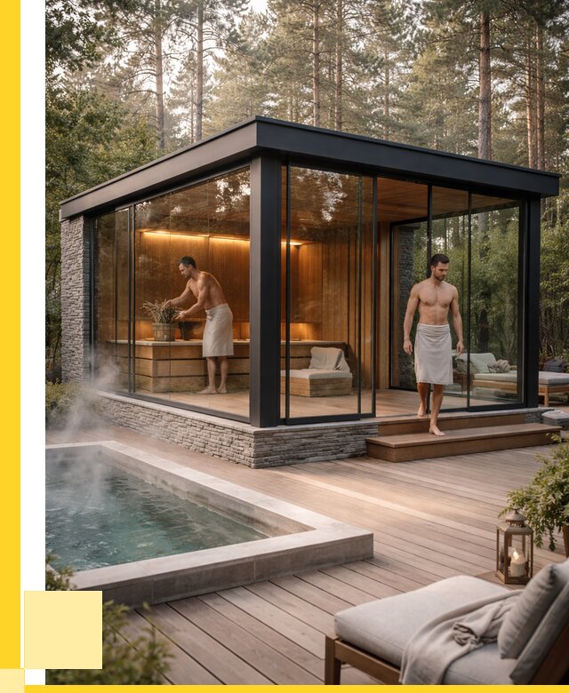 Стеклянные бани и двери в Элисте от 466020 р. | ЭриданЭлс