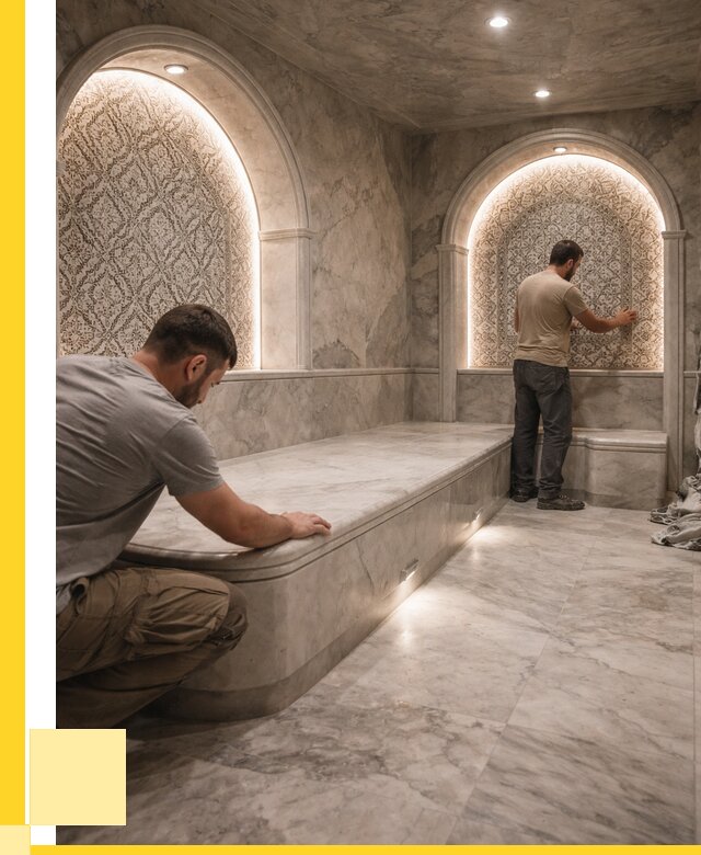 Турецкие бани под ключ в Элисте от 258900 р. | ЭриданЭлс