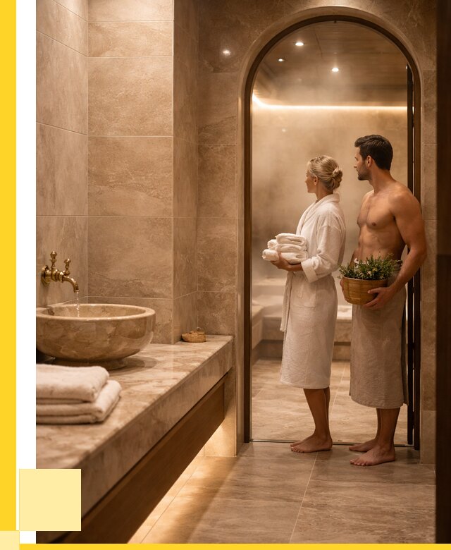 Проект и монтаж сауны и хамама в Элисте от 362460 р., ЭриданЭлс