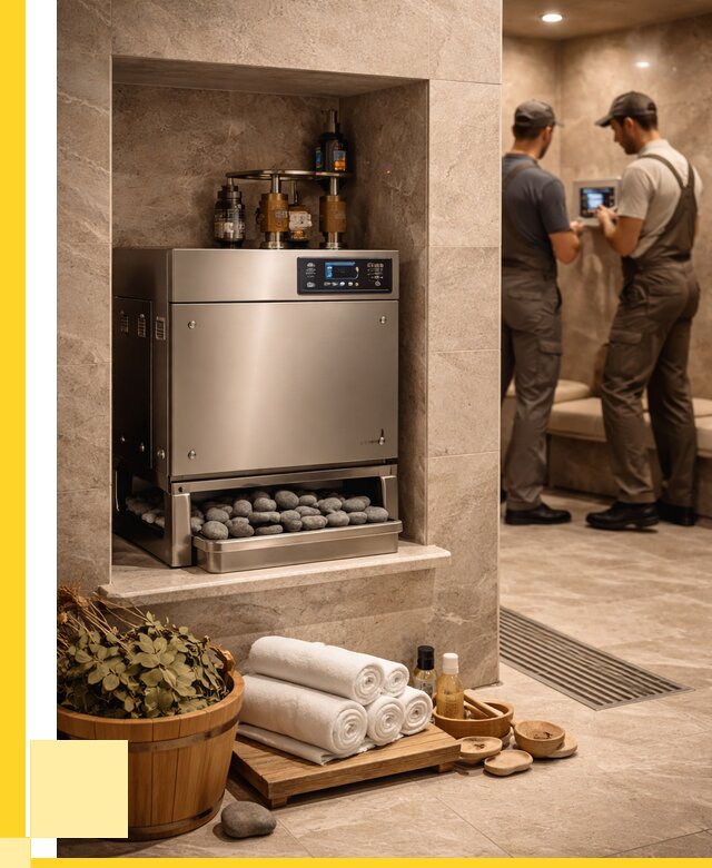 Парогенераторы для хамама в Элисте от 77670 р. | ЭриданЭлс