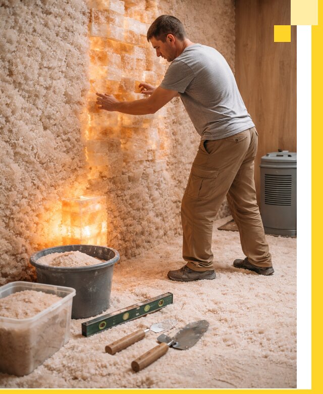 Проектирование и монтаж соляных комнат в Элисте под ключ