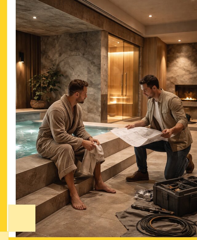 Проектирование SPA зон в Элисте от 72492 р. | ЭриданЭлс