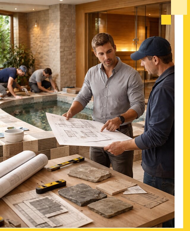 Проектирование SPA зон под ключ в Элисте с инженерией